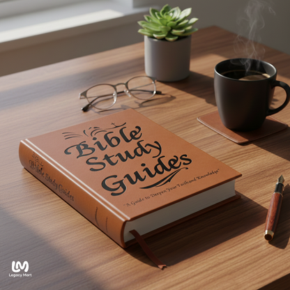 Guided Leather Bible Study Journal - The Heirloom Edition
