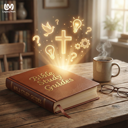 Guided Leather Bible Study Journal - The Heirloom Edition