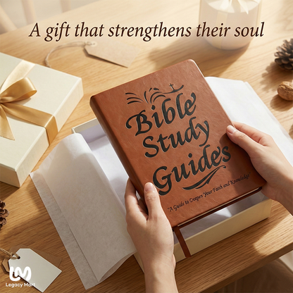 Guided Leather Bible Study Journal - The Heirloom Edition