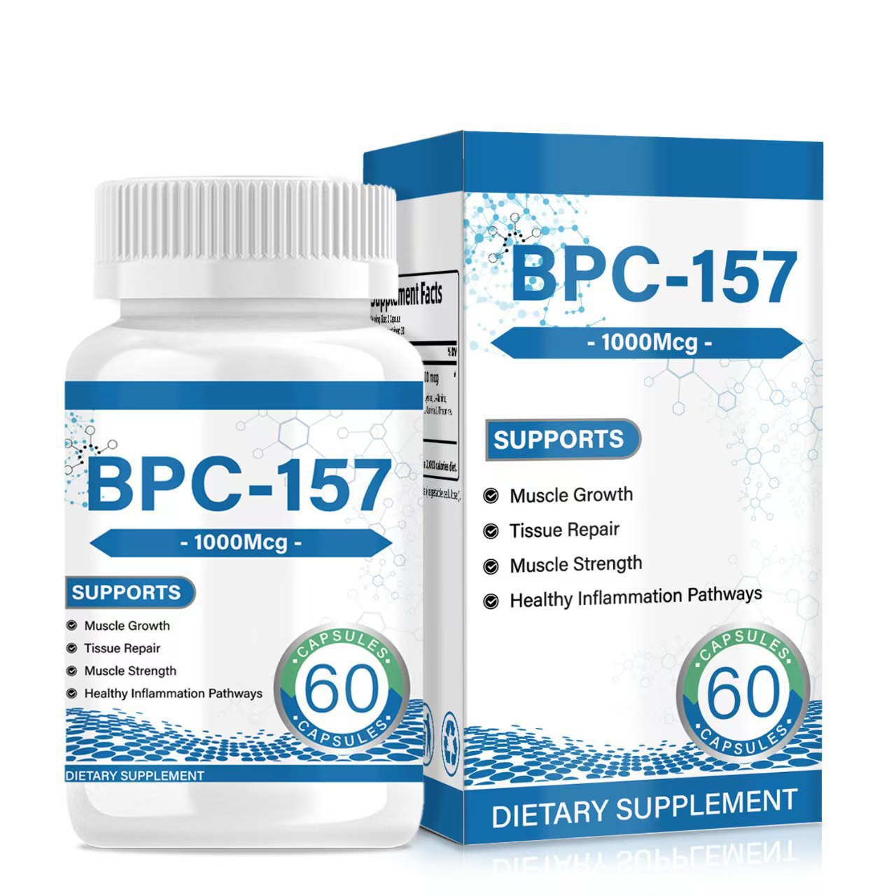 Vegetarian Capsules Bpc-157 Capsules Bpc157 Capsules Supplement