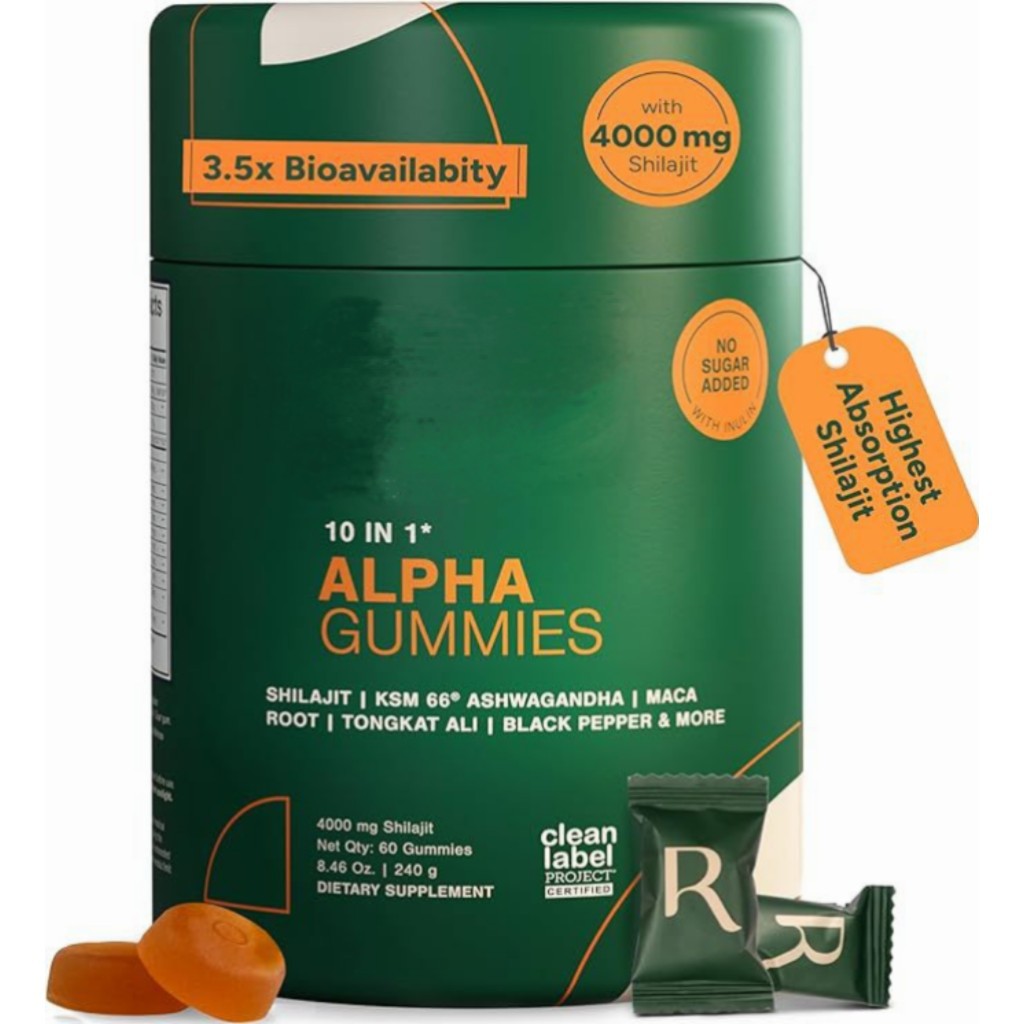 Shilajit Gummies for Body Care